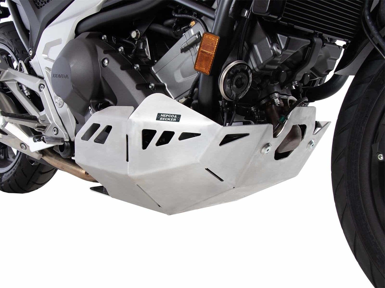 Hepco&Becker Honda NC 750 X DCT (2021-) Motorschutzplatte aluminium