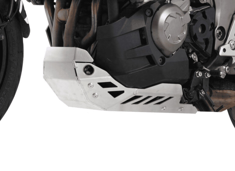 Hepco&Becker Kawasaki Versys 1000 (2015-2018) Motorschutzplatte silber