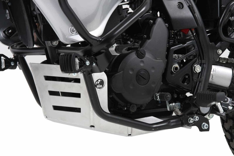 Hepco&Becker Kawasaki KLR 650 Export-Modell (2008-) Motorschutzplatte aluminium