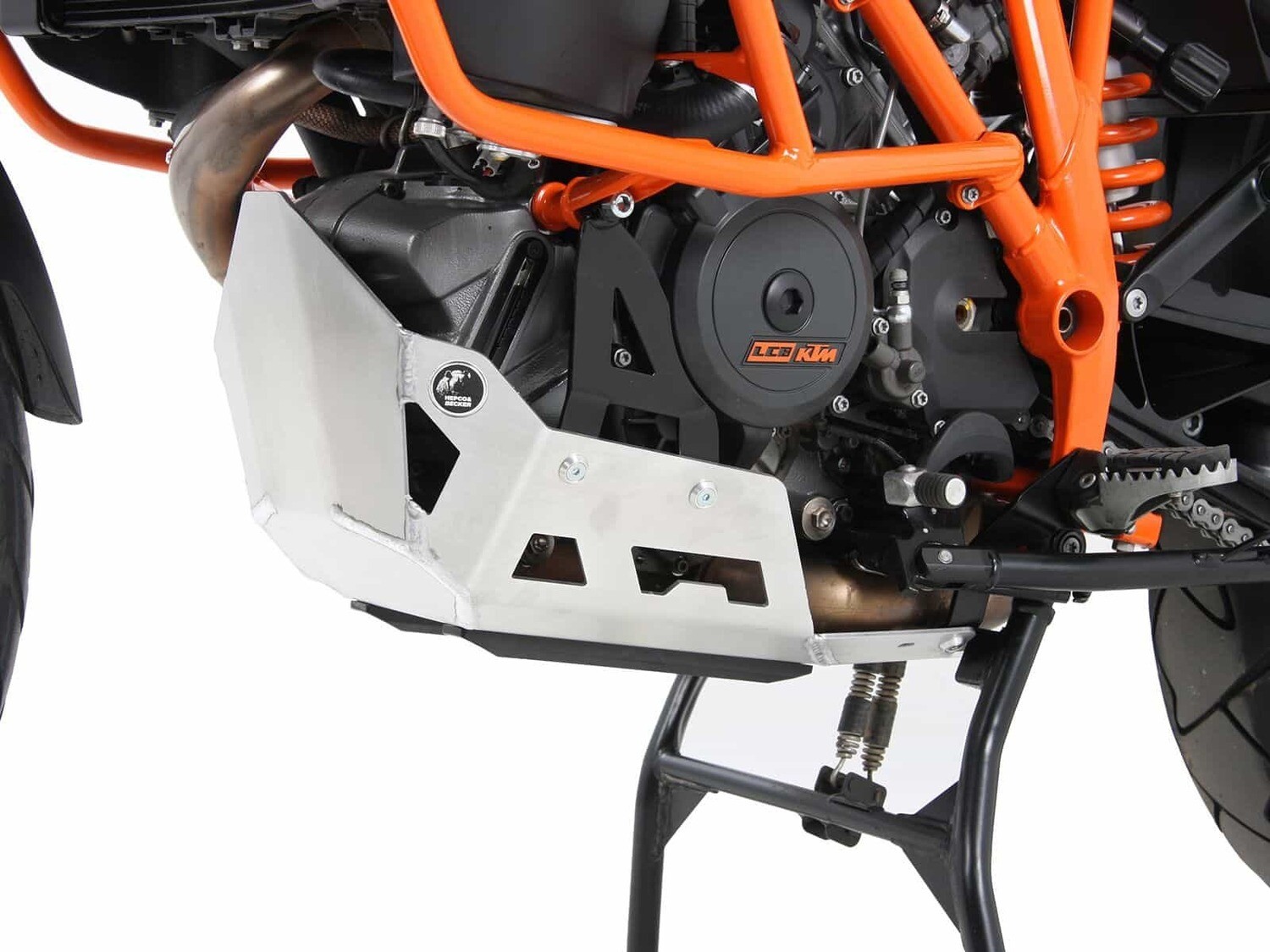 Hepco&Becker KTM 1090 Adventure R (2017-) Motorschutzplatte aluminium
