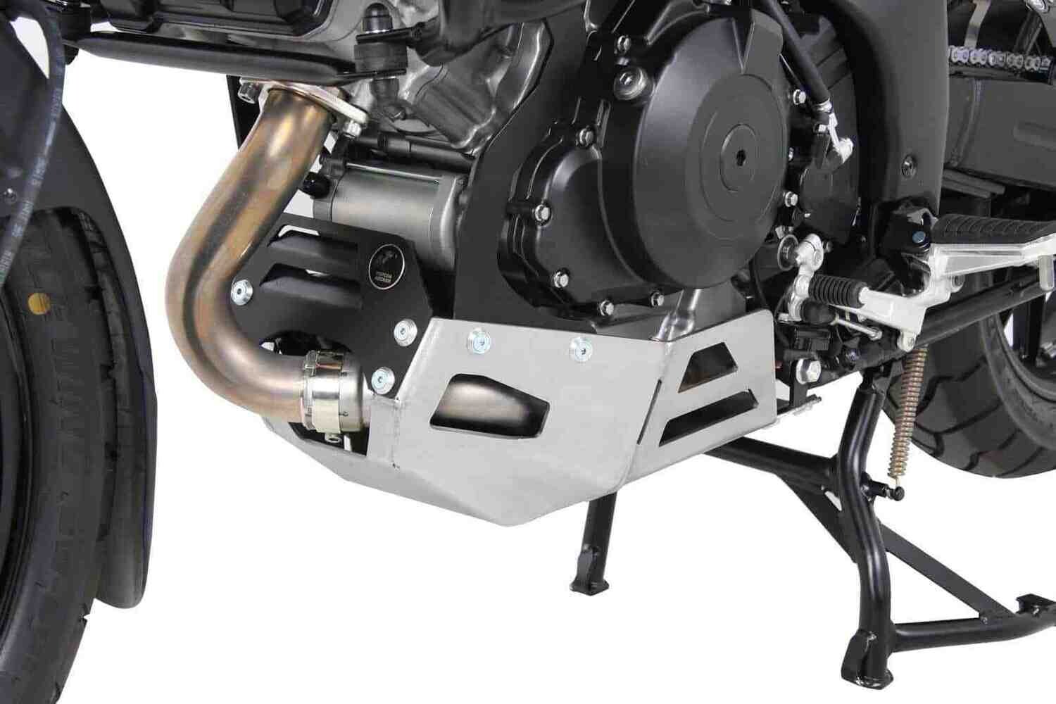 Hepco&Becker Suzuki V-Strom 1000 ABS / XT (2014-2019) Motorschutzplatte silber