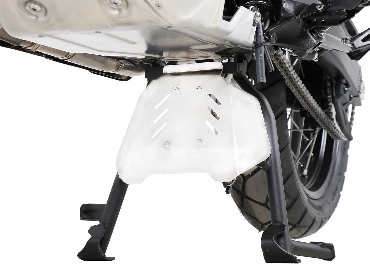 Hepco&Becker Honda CRF 1100 L Africa Twin (2019-) Aluminium-Schutzplatte für Hepco&Becker Hauptständer