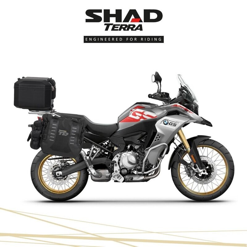 BMW F 650 GS (08-18) SHAD TERRA TR40 (08-18) SHAD TERRA TR40 Seitentaschen Soft-Taschensystem mit Träger BMW F 650 GS (08-18) SHAD TERRA TR40 (08-18) SHAD TERRA TR40 Seitentaschen Soft-Taschensystem mit Träger