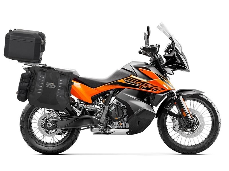 KTM Adventure 790 /R/Rally ABS (19-21) SHAD TERRA TR40 Seitentaschen Soft-Taschensystem mit Träger KTM Adventure 790 /R/Rally ABS (19-21) SHAD TERRA TR40 Seitentaschen Soft-Taschensystem mit Träger