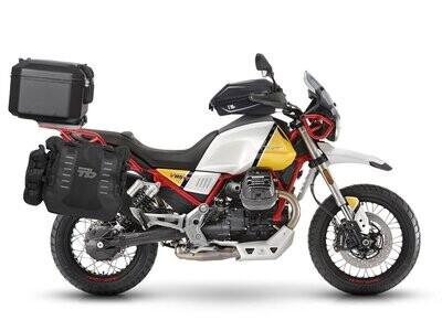 Moto Guzzi V85 850 TT ABS (19-23) SHAD TERRA TR40 Seitentaschen Soft-Taschensystem mit Träger Moto Guzzi V85 850 TT ABS (19-23) SHAD TERRA TR40 Seitentaschen Soft-Taschensystem mit Träger