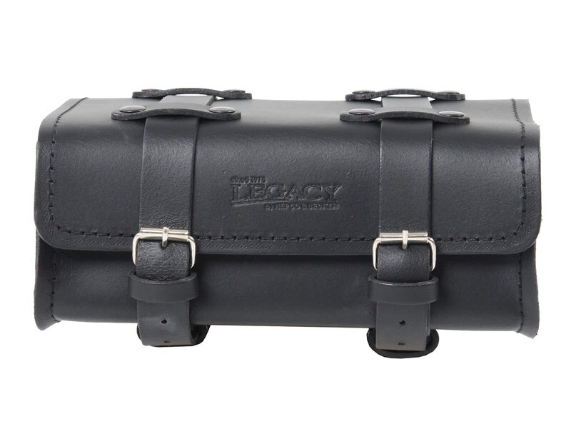 Hepco&Becker Legacy Rear Bag Leather - schwarz