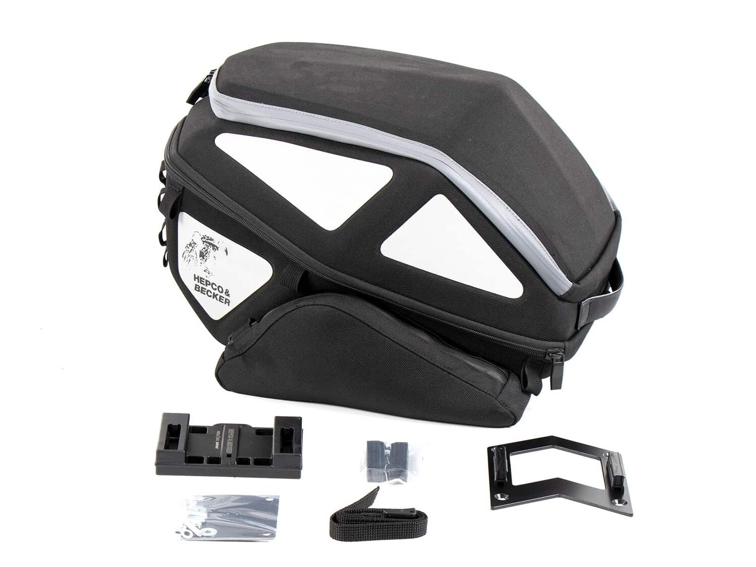 Royster Rearbag inkl. Lock-it Befestigung - schwarz