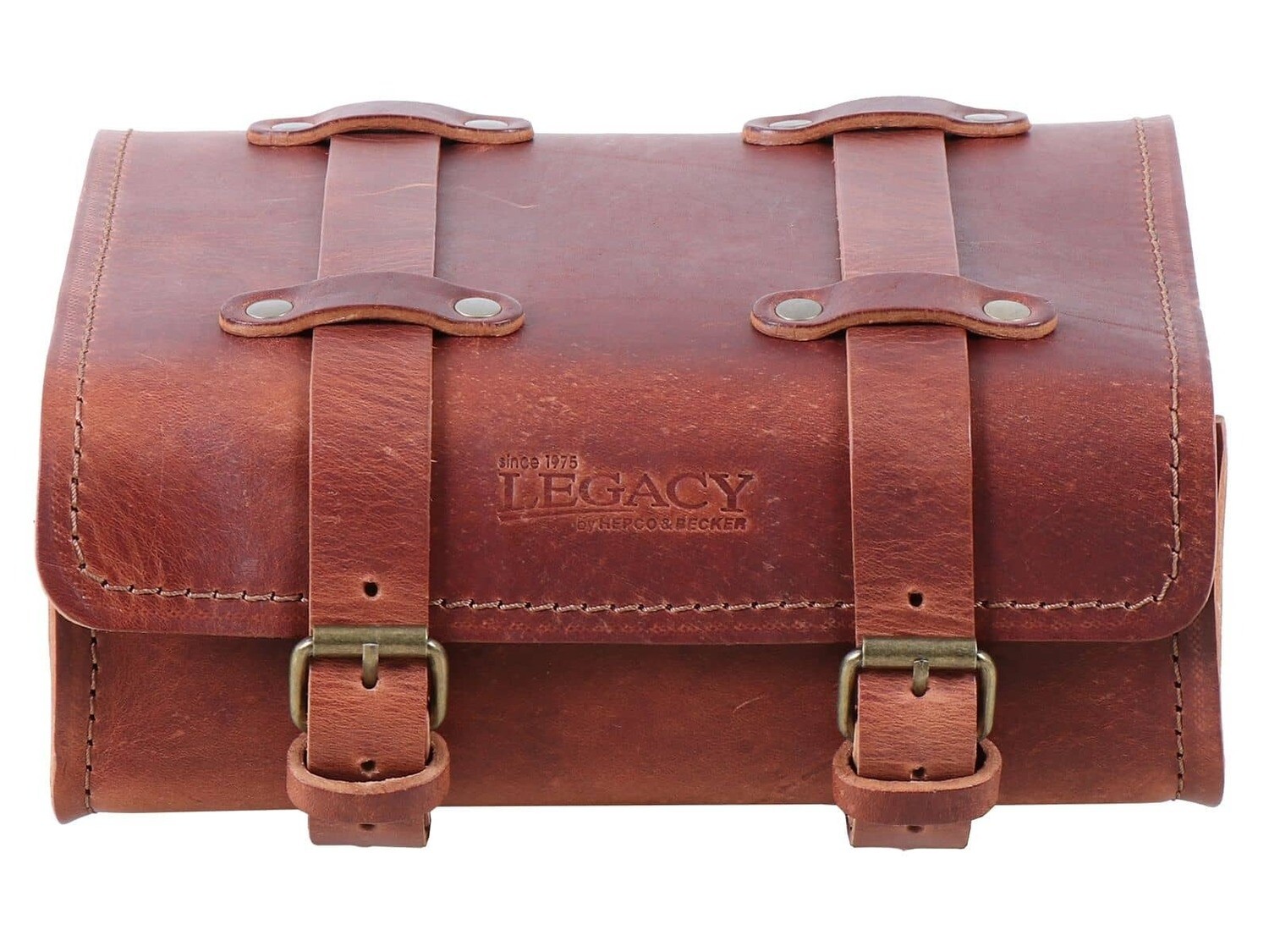 Hepco&Becker Legacy Rear Bag Leather - braun