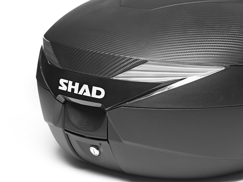 SHAD Topcase SH39 Carbon 39 liter schwarz mit Carbon Cover