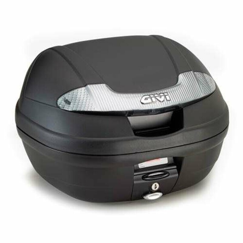 GIVI E340 Vision-TECH Monolock Topcase mit Platte schwarz uni GIVI E340 Vision-TECH Monolock Topcase mit Platte schwarz uni