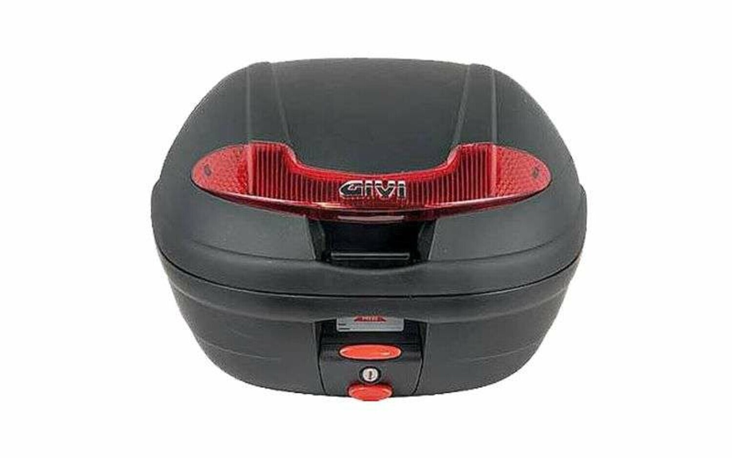 GIVI E340 Vision - Monolock Topcase mit Platte schwarz uni