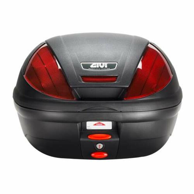 GIVI E370 - Monolock Topcase mit Platte schwarz uni GIVI E370 - Monolock Topcase mit Platte schwarz uni