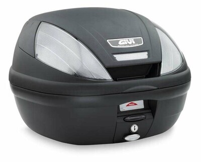 GIVI E370 Tech - Monolock Topcase mit Platte schwarz uni