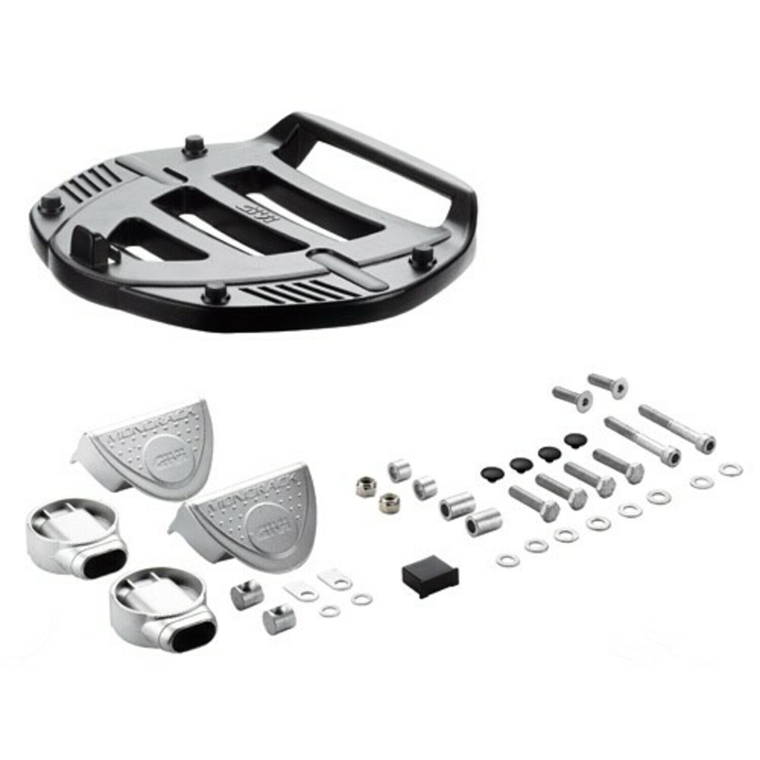 GIVI MM Kunststoff-Platten-Kit komplett für F-Träger für Monolock-Topcase