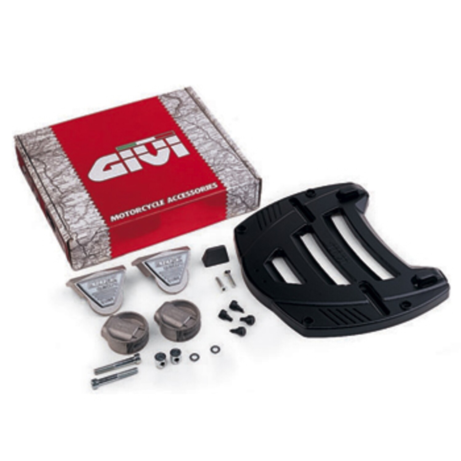 GIVI M3 Kunststoff Platten-Kit komplett für F-Träger für Monokey-Topcase