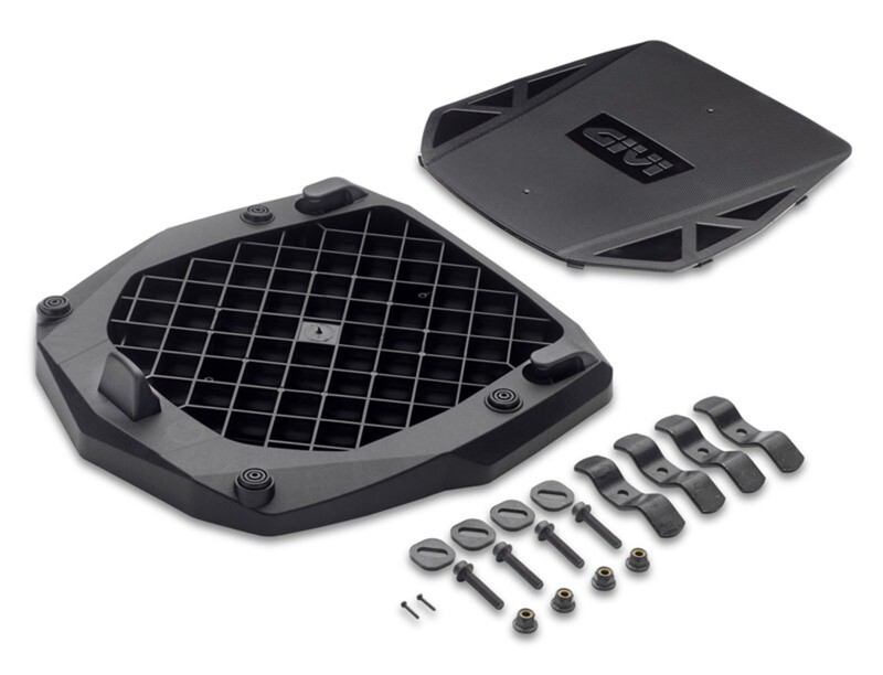 GIVI Universal Adapterplatte E251 mit Halterung für Monokey Topcase GIVI Universal Adapterplatte E251 mit Halterung für Monokey Topcase