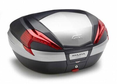 GIVI V56 Maxia 4 Monokey Topcase mit Alu Blende mit roten Reflektoren GIVI V56 Maxia 4 Monokey Topcase mit Alu Blende mit roten Reflektoren