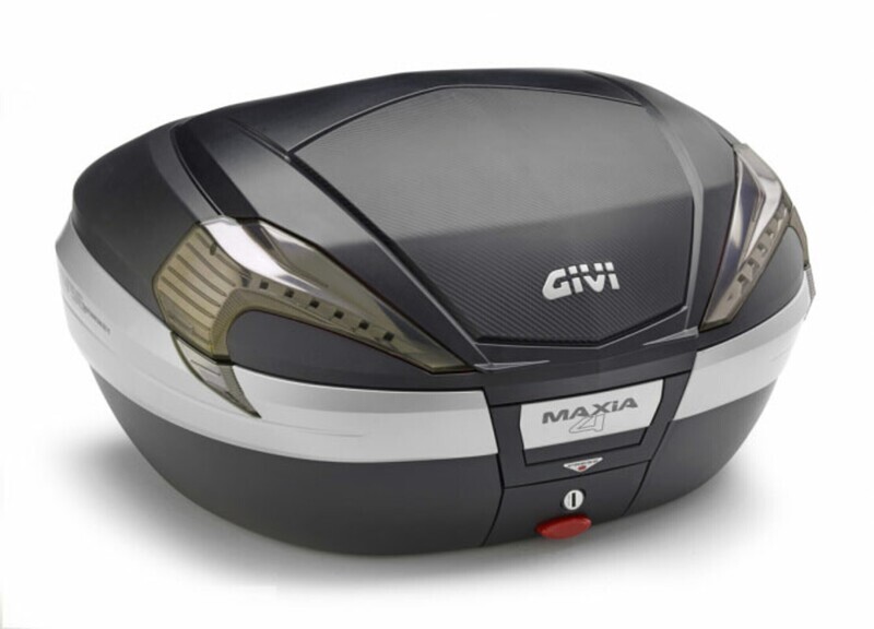 GIVI V56 Maxia 4 TECH Monokey Topcase in Carbon Optik und transparenten Reflektoren