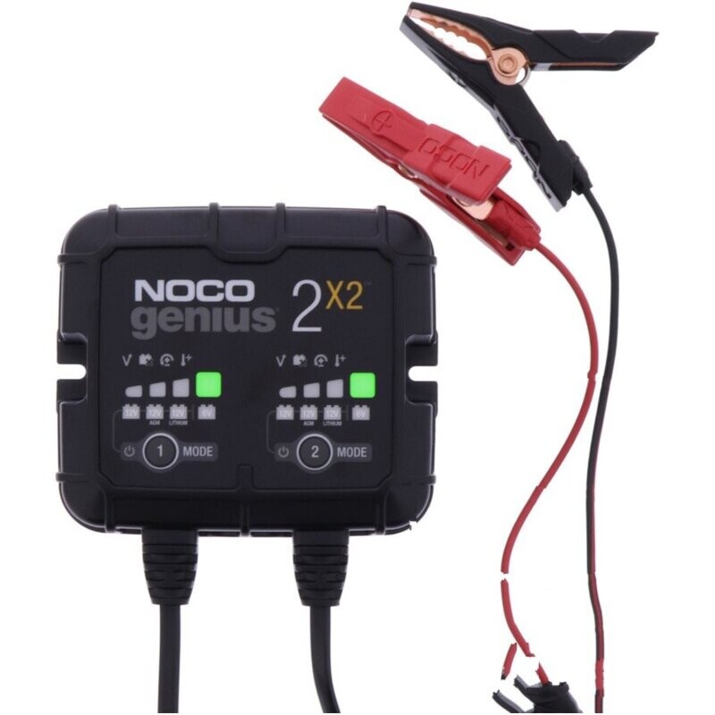 Batterie Ladegerät Genius 2X2 6/12V 2x 2A Noco genius Batterie Ladegerät Genius 2X2 6/12V 2x 2A Noco genius