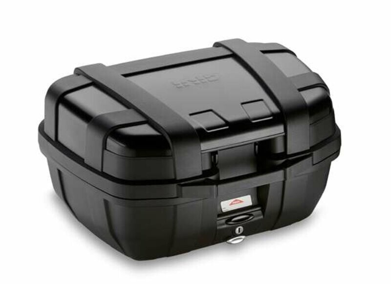 GIVI Trekker 52 - Monokey Koffer schwarz mit Alu Cover schwarz GIVI Trekker 52 - Monokey Koffer schwarz mit Alu Cover schwarz