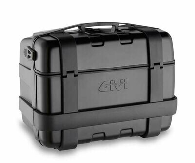 GIVI Trekker 46 - Monokey Koffer schwarz mit Alu Cover schwarz GIVI Trekker 46 - Monokey Koffer schwarz mit Alu Cover schwarz