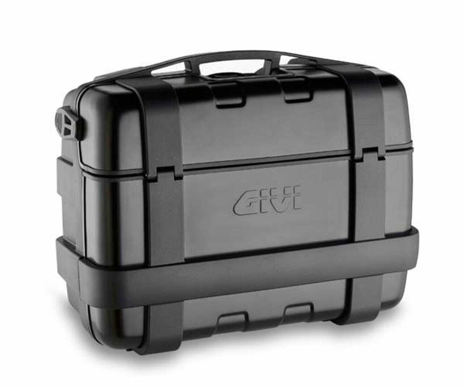 GIVI Trekker 33 - Monokey Koffer schwarz mit Cover Alu schwarz
