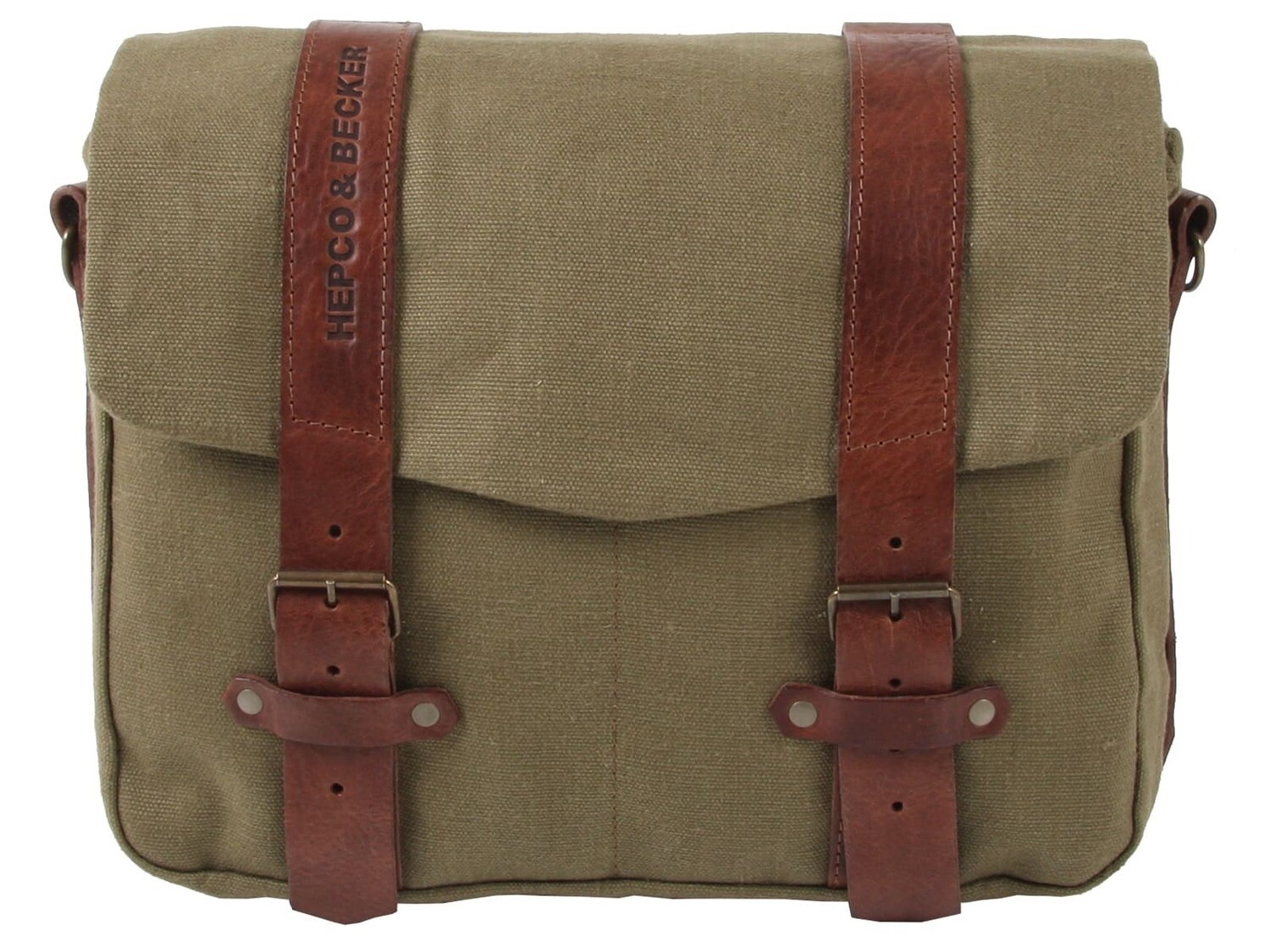 Hepco&Becker Legacy Kuriertaschenset L/L grün für C-Bow Halter