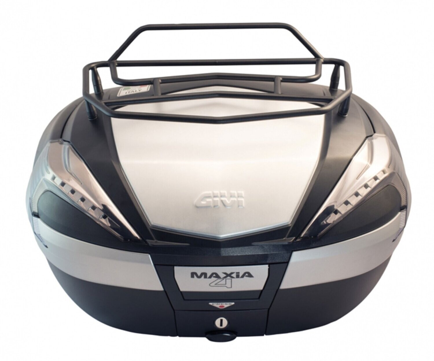 GIVI Metall-Gepäckgitter, schwarz Montage auf dem Kofferdeckel für V56 und V47