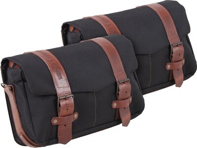 Hepco&Becker Legacy Kuriertaschenset M/M schwarz für C-Bow Träger