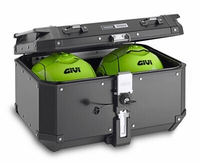 GIVI Alu-Topcase Trekker Outback Monokey 58 Liter schwarz GIVI Alu-Topcase Trekker Outback Monokey 58 Liter schwarz