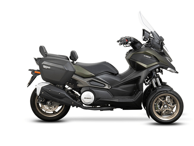 KYMCO CV3 550i ABS (2022-) SHAD SH23 Koffer System 2x23 Liter inkl. Kofferträger KYMCO CV3 550i ABS (2022-) SHAD SH23 Koffer System 2x23 Liter inkl. Kofferträger