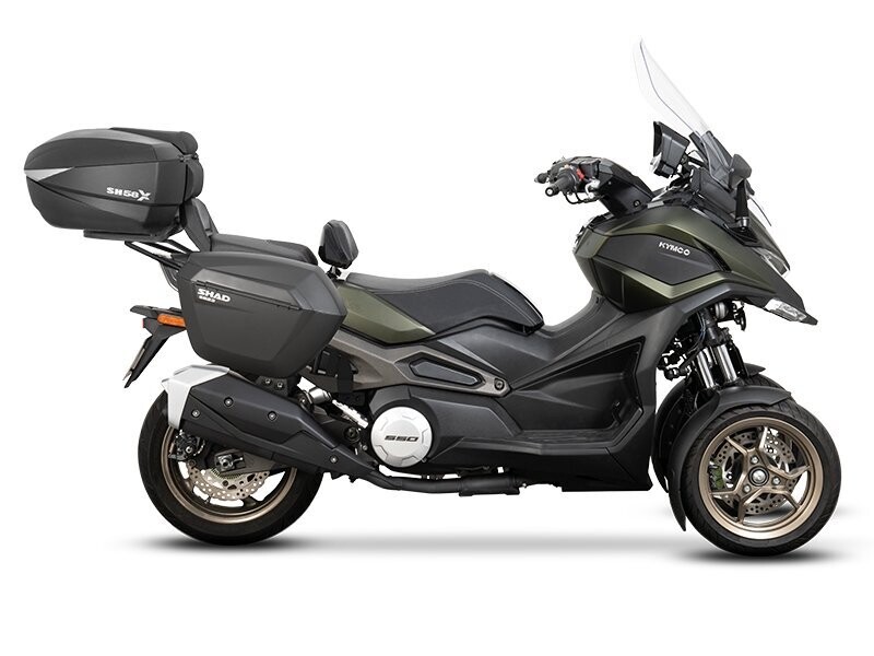 KYMCO CV3 550i ABS (2022-) SHAD SH23 Alu Koffer System 2x23 Liter inkl. Kofferträger KYMCO CV3 550i ABS (2022-) SHAD SH23 Alu Koffer System 2x23 Liter inkl. Kofferträger