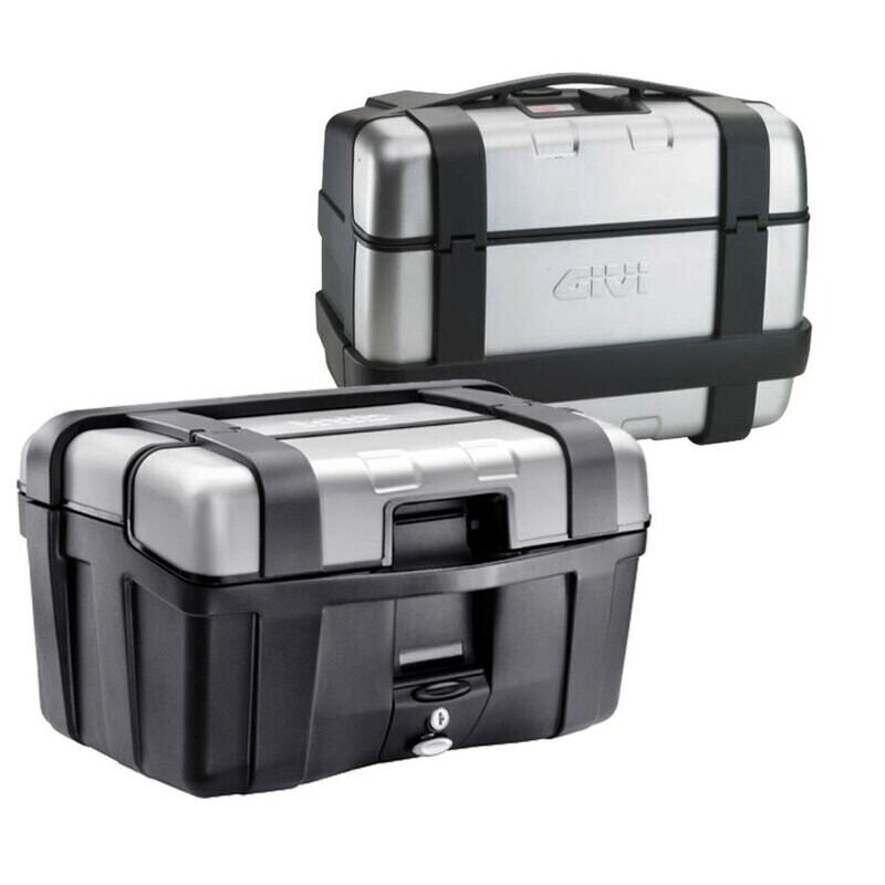GIVI Trekker 46 Koffer-Satz Monokey mit Alu Cover GIVI Trekker 46 Koffer-Satz Monokey mit Alu Cover
