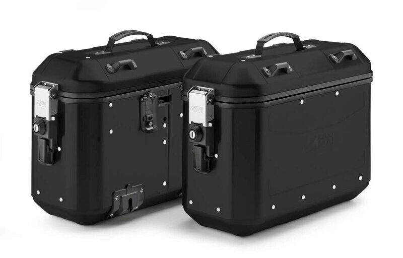 GIVI Trekker 36 Dolomiti ALU-Koffer Satz Monokey schwarz GIVI Trekker 36 Dolomiti ALU-Koffer Satz Monokey schwarz