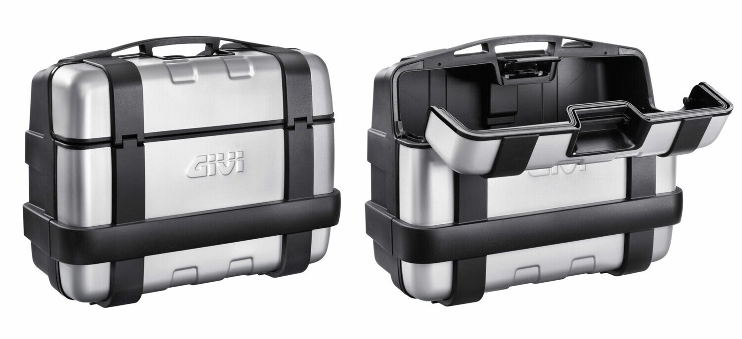 GIVI Trekker 33 Koffer Satz Monokey mit Alu Cover