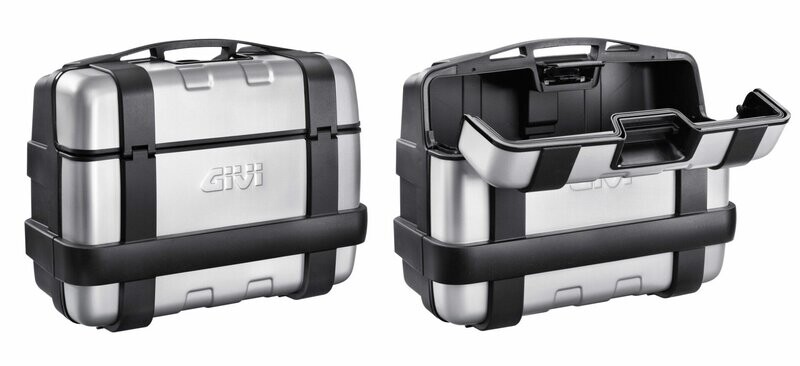 GIVI Trekker 33 Koffer Satz Monokey mit Alu Cover GIVI Trekker 33 Koffer Satz Monokey mit Alu Cover