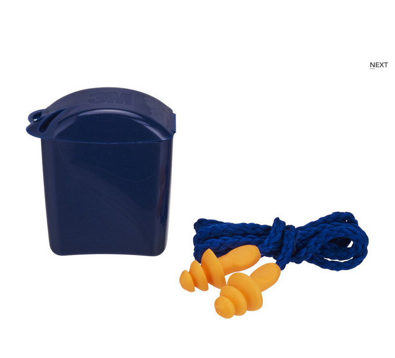 Gehörschutzstöpsel paar mit Kordel orange SNR 25dB Gehörschutzstöpsel paar mit Kordel orange SNR 25dB
