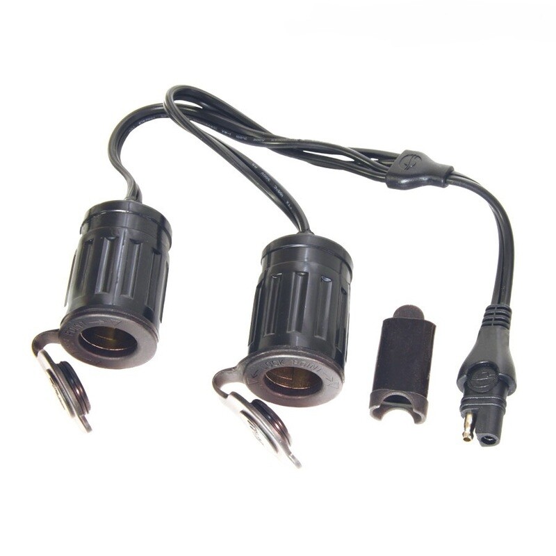OptiMATE CABLE O-26 (SAE) Adapter, SAE auf 2x Cig-Buchse OptiMATE CABLE O-26 (SAE) Adapter, SAE auf 2x Cig-Buchse