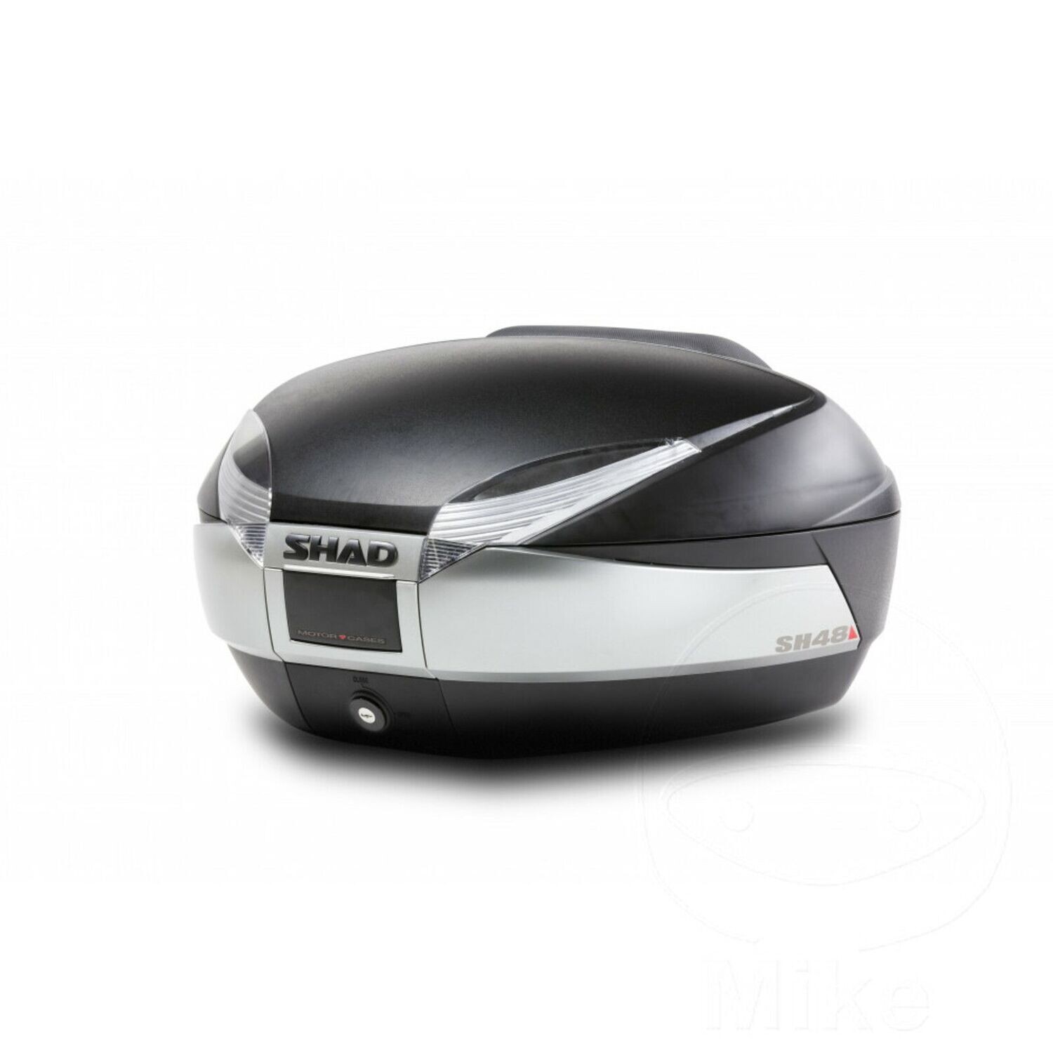 SHAD Topcase SH48 48 Liter schwarz/titan inkl. Trägerplatte