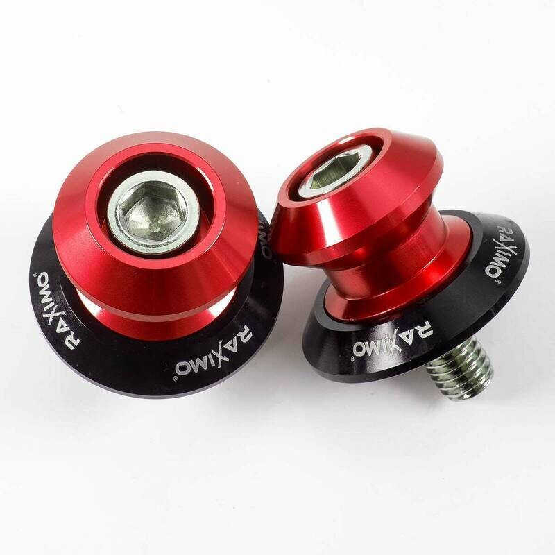 Raximo Bobbins Ständeraufnahme M10 x1,5 rot Raximo Bobbins Ständeraufnahme M10 x1,5 rot