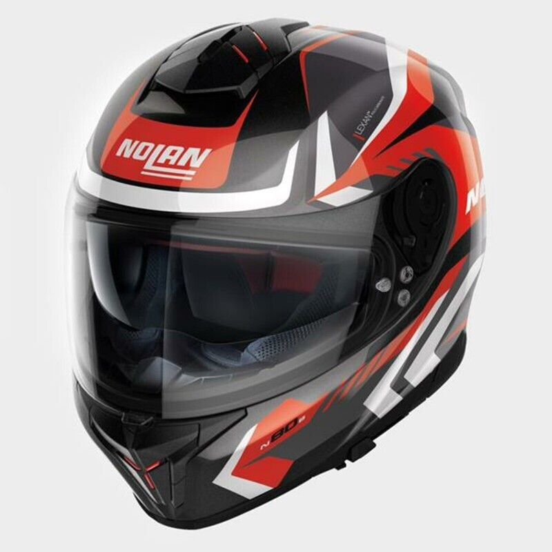 NOLAN Integralhelm Vollvisierhelm N80-8 Rumble N-Com 59 NOLAN Integralhelm Vollvisierhelm N80-8 Rumble N-Com 59