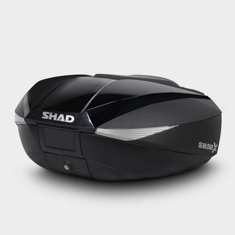 SHAD Topcase SH58X schwarz 46-58L. inkl. Trägerplatte und 1x Carbon Cover inkl.