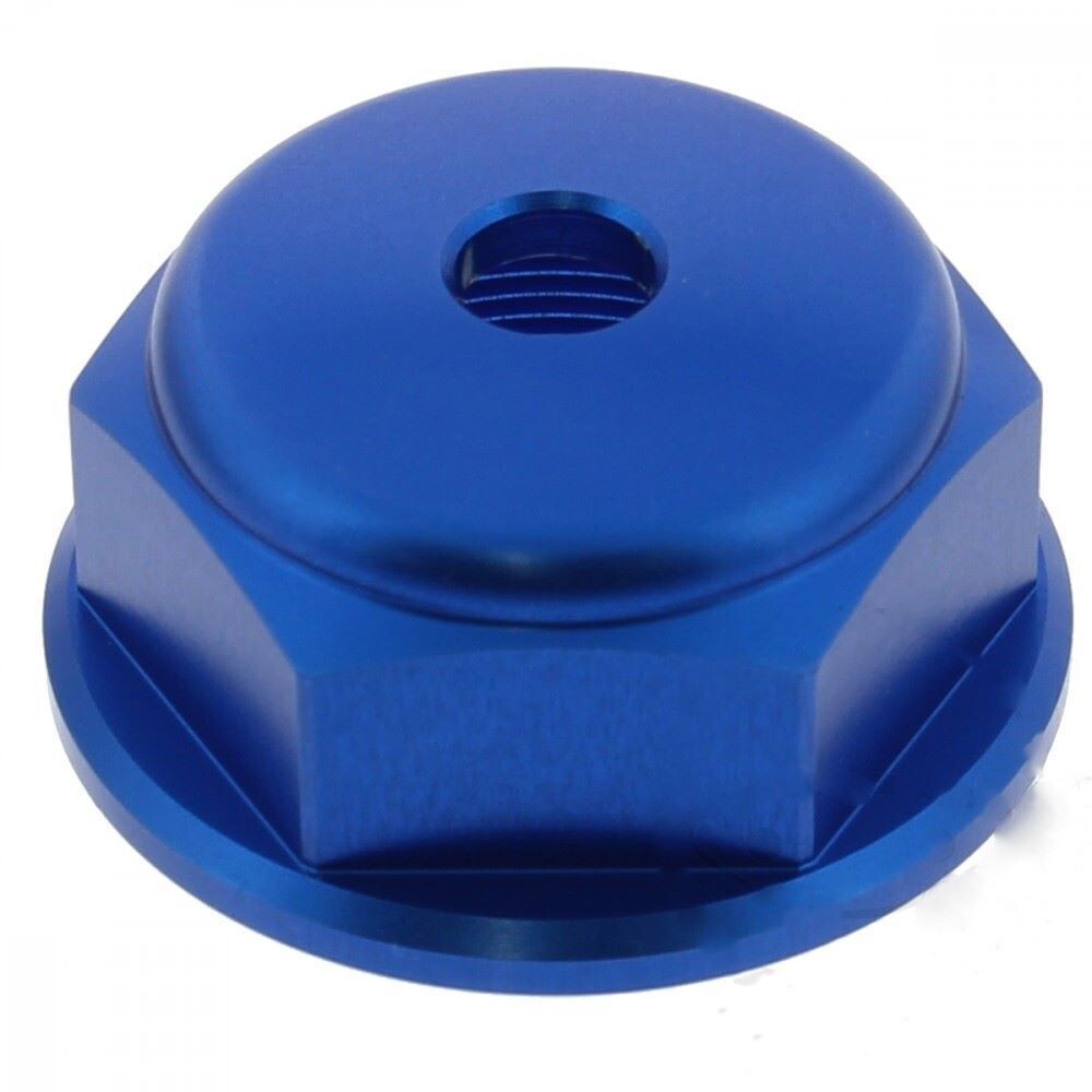 Pro-Bolt Lenkkopfmutter geschlossen Alu blau M24x1.00mm