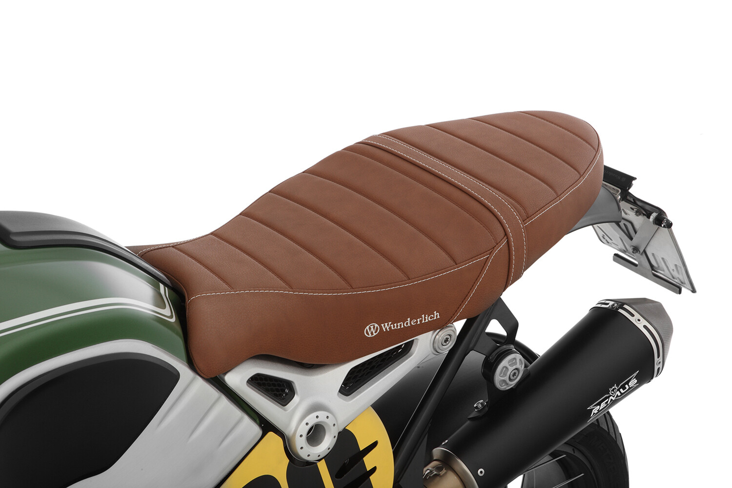 Wunderlich Sitzbank AKTIVKOMFORT - Scrambler- braun einteilig BMW R nineT