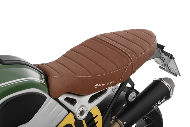 Wunderlich Sitzbank AKTIVKOMFORT - Scrambler- braun einteilig BMW R nineT