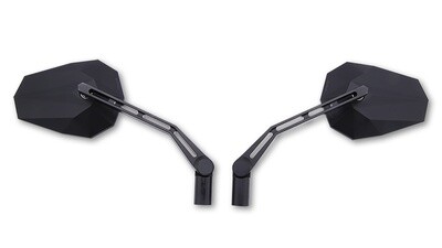 HIGHSIDER Stealth-X1 Spiegel (Paar) schwarz