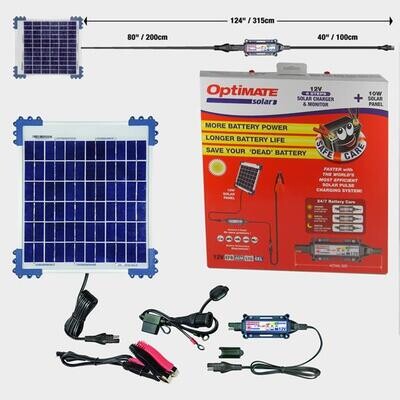 tecMATE Batterieladegerät OptiMate SOLAR 10W 12V