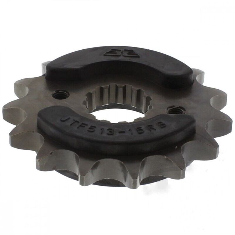 JT Kettenritzel Ritzel 15Z Teilung 530 Gummiert (Gaviva, Kawasaki, Suzuki, Yamaha JT Kettenritzel Ritzel 15Z Teilung 530 Gummiert (Gaviva, Kawasaki, Suzuki, Yamaha