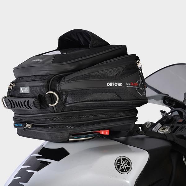 OXFORD Tankrucksack Q15R mit Quick Release für Ducati/Yamaha/ MV Agusta Modelle