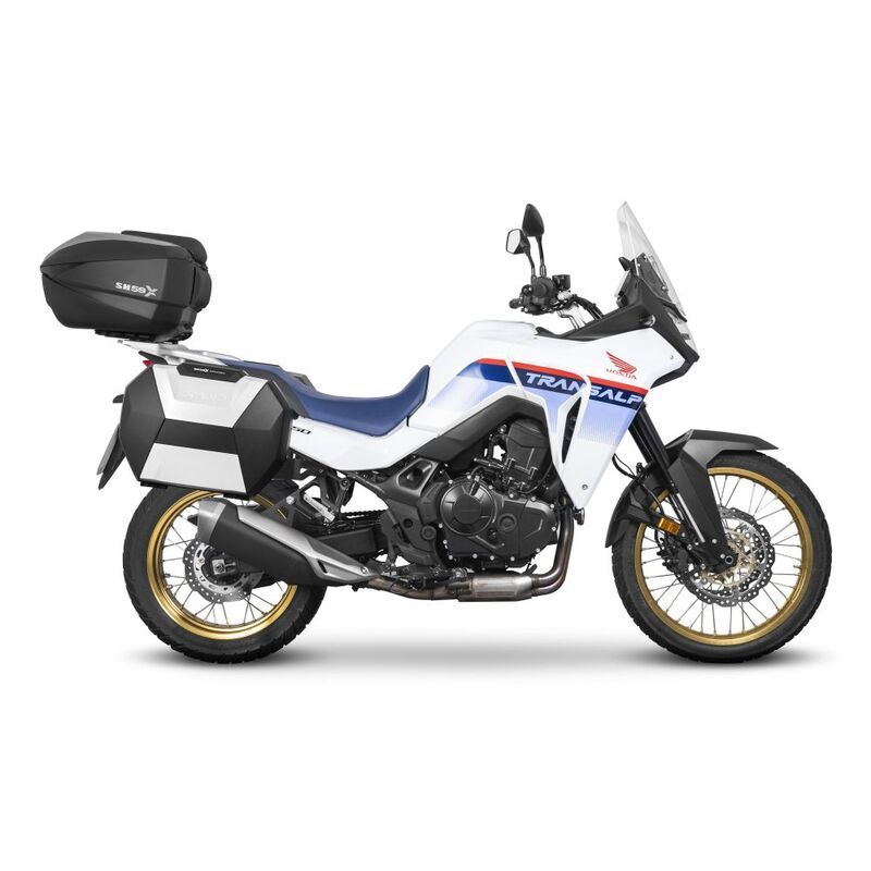 Honda TRANSALP XL750 (23- >) SHAD SH38X Aluminium Expandierbare Seitenkoffer Set inkl. Träger Honda TRANSALP XL750 (23- >) SHAD SH38X Aluminium Expandierbare Seitenkoffer Set inkl. Träger